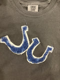 Horse shoe rag tee